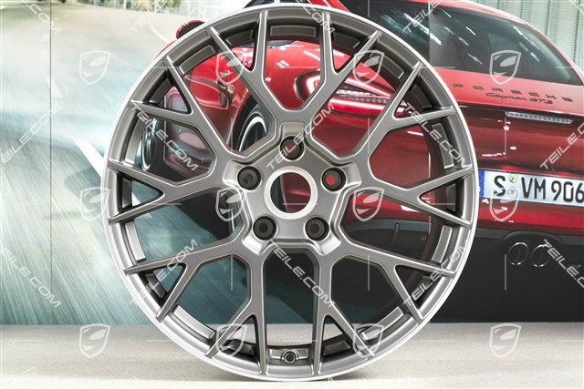 20" Felga RS Spyder, 8,5J x 20 ET53, Platinum satynowy półmat