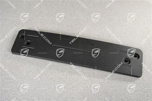 Front bumper number / Licence plate support, ECE