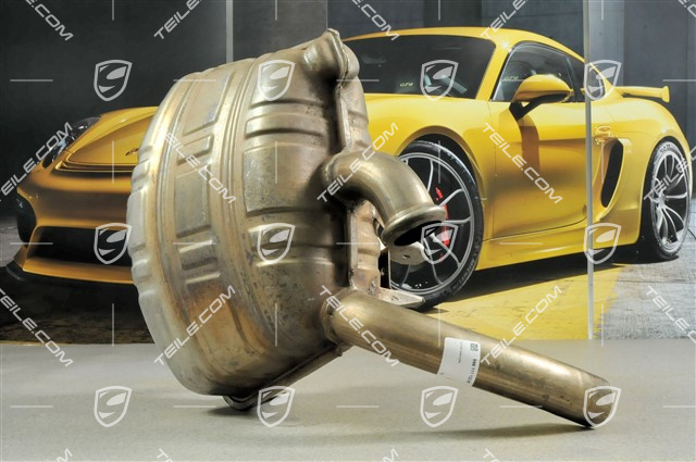 Silencer, GT3 MK1 3.6L 265KW, L Silencer, GT3 MK1 3.6L 265KW, L