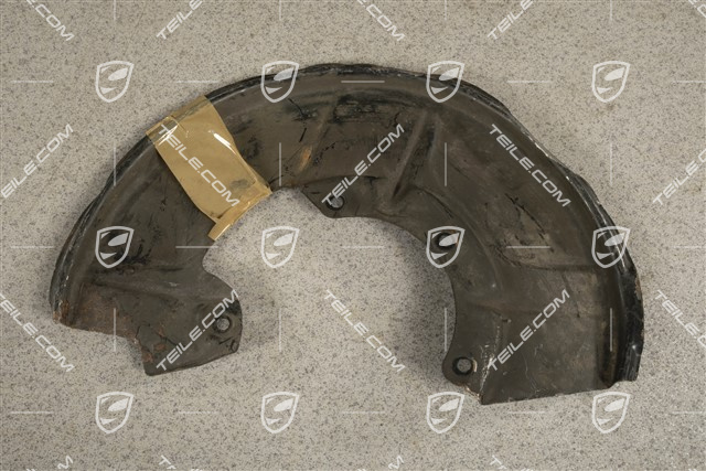 Front axle disc brake protective plate, R