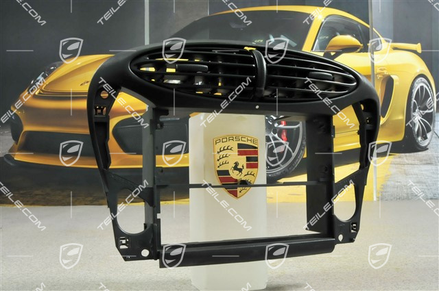 Support frame, lacquered, black