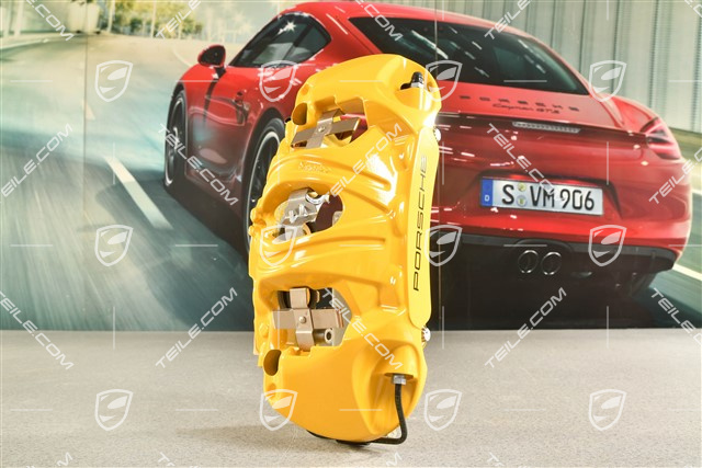 718 Spyder / Spyder RS, Zacisk przedni PCCB / hamulce ceramiczne, żółty, R