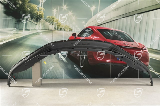Spoiler complete Turbo S, black