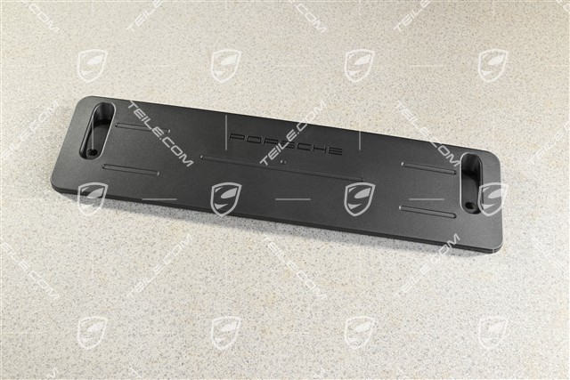 Front bumper number / Licence plate support, ECE
