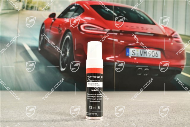 Paint touch-up applicator base coat, Lava Orange M2A