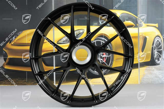 20-inch wheel Turbo Sport III, central lock, 9J x 20 ET51, black satin mat
