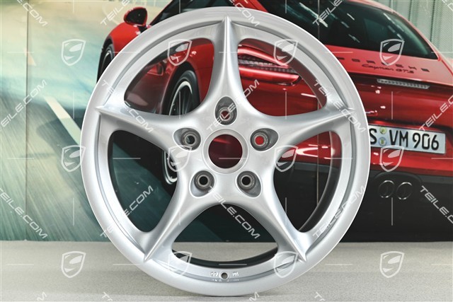 18" Komplet felg Carrera, 8J x 18 ET50 + 10J x 18 ET65