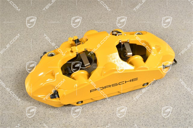 Turbo, Brake calliper, PCCB, Yellow, L