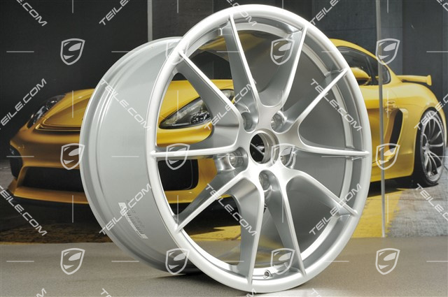 20-inch Carrera S III wheel rim set, 8,5J x 20 ET51 + 11J x 20 ET70, brilliant chrome finish
