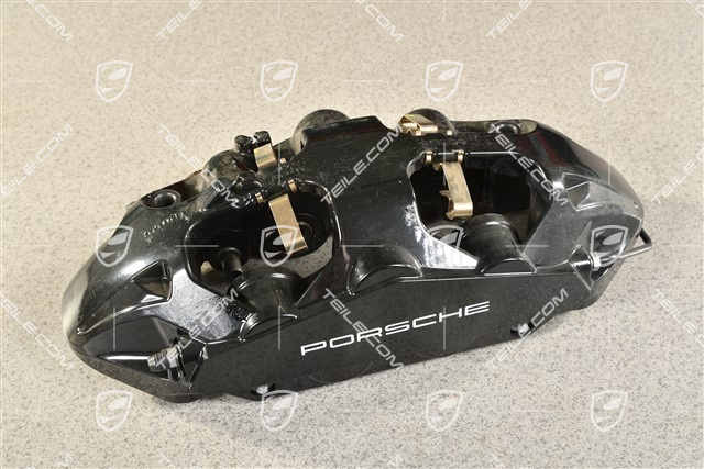 Zacisk hamulcowy przedni, Turbo / TurboS, PCCB, czarny, L
