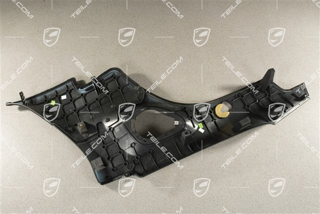 Seitenwandverkleidung, Kunstleder, schwarz, Coupe, R