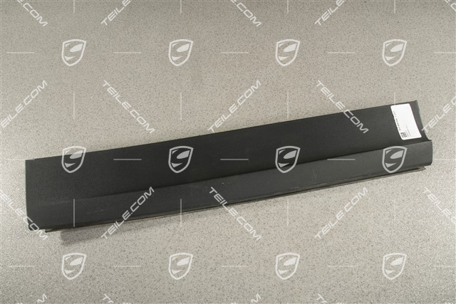 Strip, rear door, Black matt, R