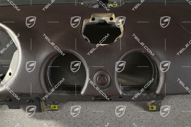 Dashboard, upper part, leather, Sport Chrono, cocoa,  damaged