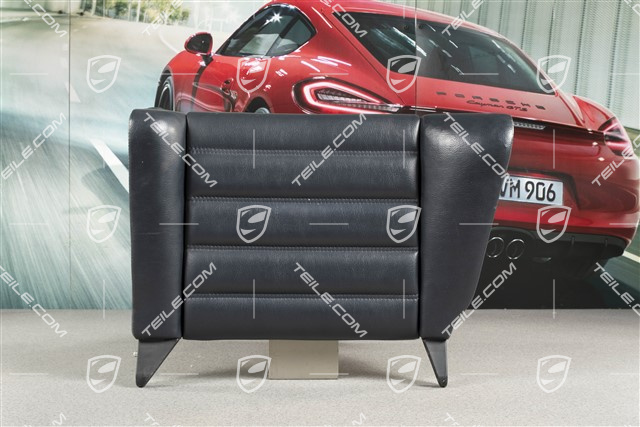 Back seat backrest, Coupe, Leatherette, Marine blue, L