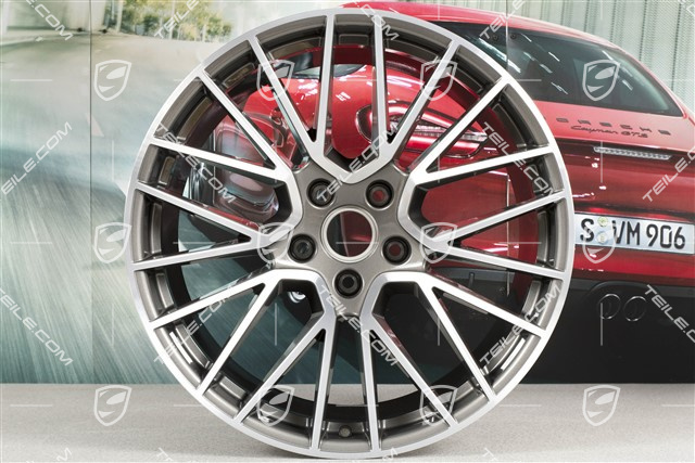 21-inch wheel rim, Cayenne RS Spyder, 11J x 21 ET49