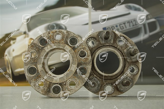 Wheel spacer set 17 mm, incl. wheel nuts Wheel spacer set 17 mm, incl. wheel nuts
