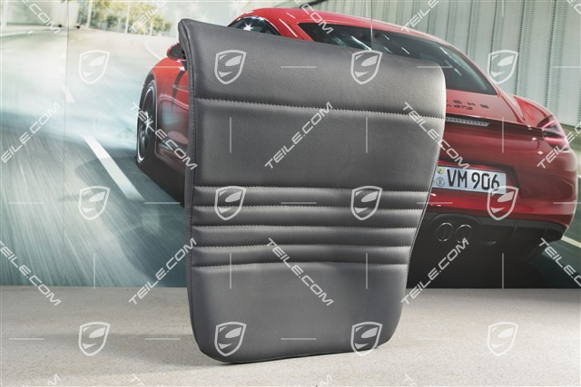 Back seat lower / cushion, Cabrio, leatherette, Metropole blue, R
