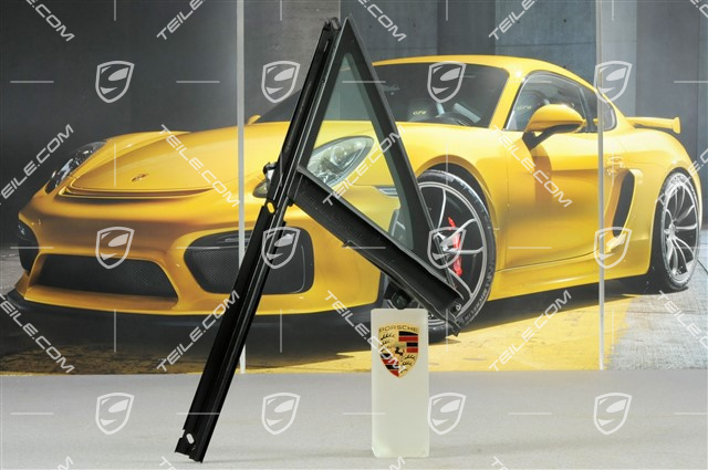 Quarter window, front right door, front, tinted heat protection glass, Privacy Quarter window, front right door, front, tinted heat protection glass, Privacy