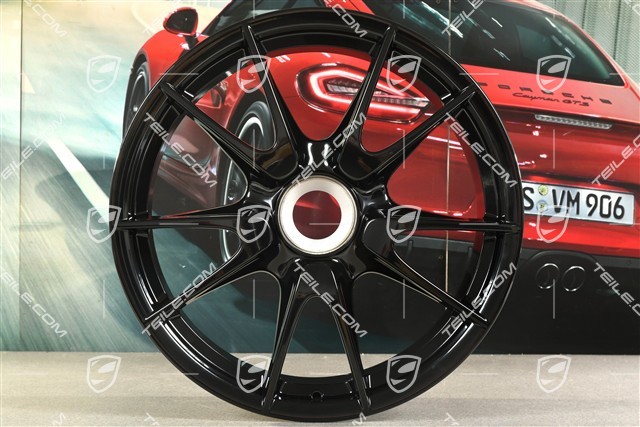 19-inch GT3 wheel, central locking, 8,5J x 19 ET53, black