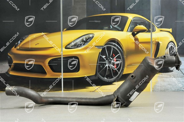Exhaust pipe, with catalitic converter, 4.8L S 294KW, cyl. 5-8, L Exhaust pipe, with catalitic converter, 4.8L S 294KW, cyl. 5-8, L