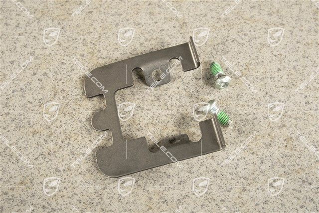 S2 / Turbo, Repair kit, Rear fixed caliper pad fitting / Anti rattle spring