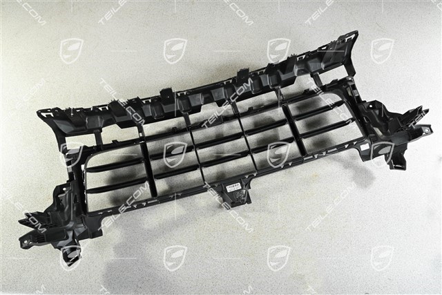 Front bumper Grille centre / middle, Sport Design, Glossy black