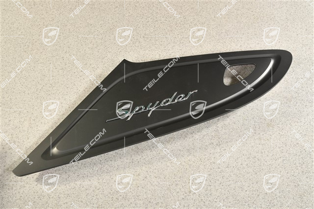 Spyder cover for rear lid mounting, L