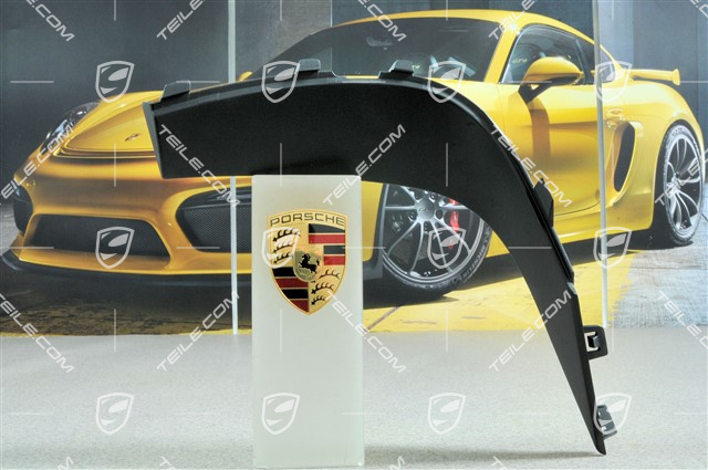 Cover, Sport Design/GTS/Turbo, black mat, R Cover, Sport Design/GTS/Turbo, black mat, R