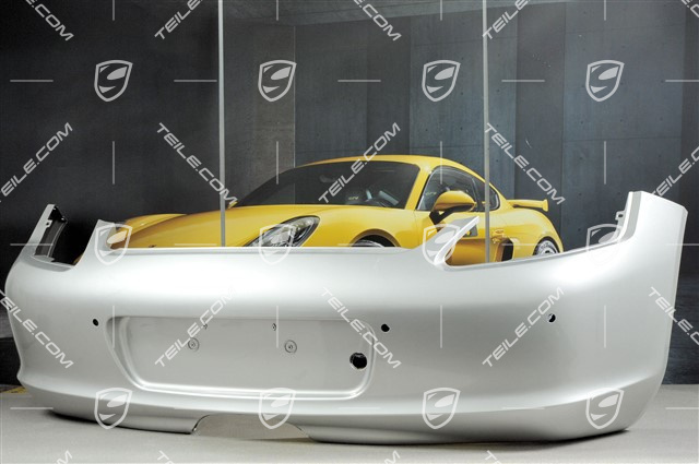 Rear bumper lining, with PDC sensor holes