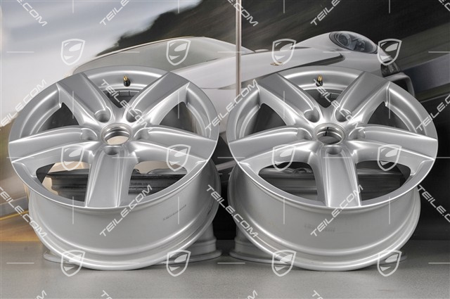 18-inch wheel set Cayenne S III, 8 J x 18 ET 53