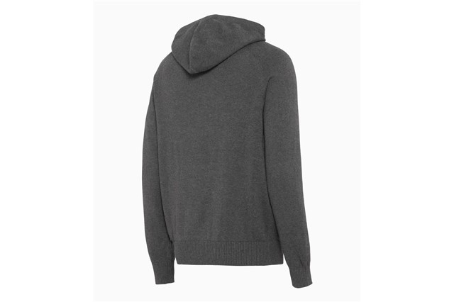 60Y 911 Knitted pullover with hood, grey, 60 Years of Porsche 911, unisex, 3XL / XXXL