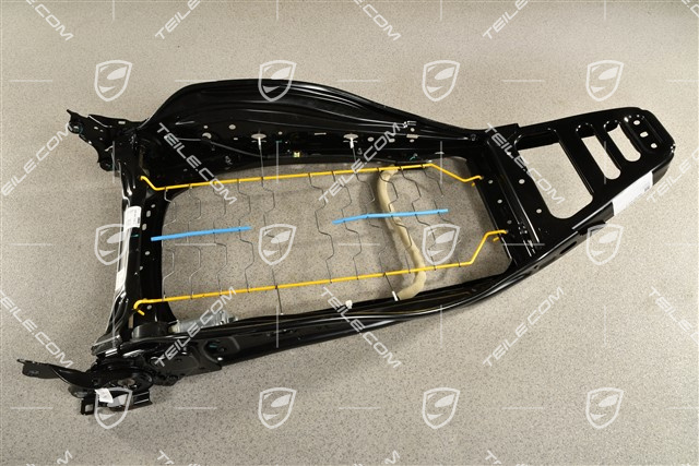 Front seat backrest frame, R