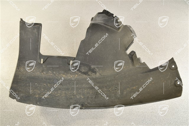 Turbo, Wheel-housing liner, front, rear part, Incl. Wet mode sensor, L