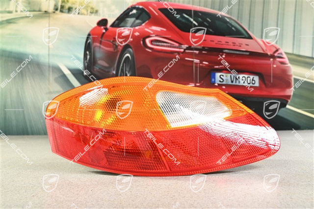 Rear light, red/yellow, L (damaged)