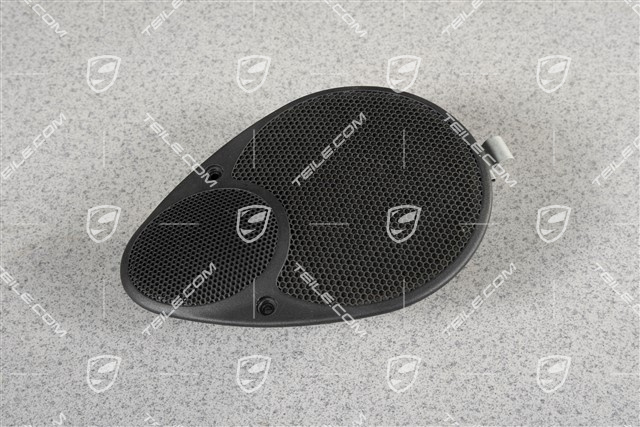 Lautsprecher, hinten, Harmann, Satinschwarz, Coupe, L / Targa, L /  Cabrio, R