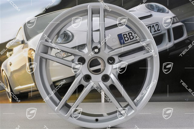 19" Felga Carrera, 8,5J x 19 ET54, Brilliantsilber