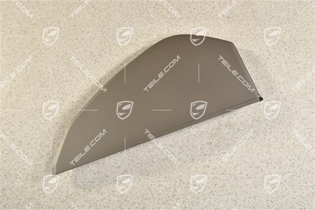 Side cover trim, Dashboard trim lower part, Agate Grey, R