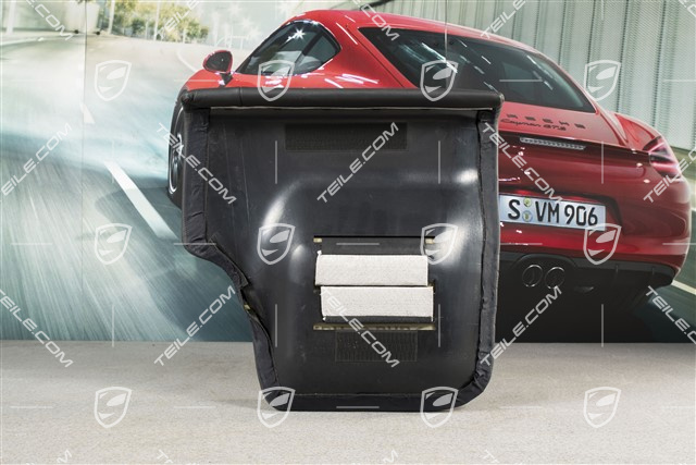Notsitzkissen, Coupe/Targa, Leder, schwarz, R