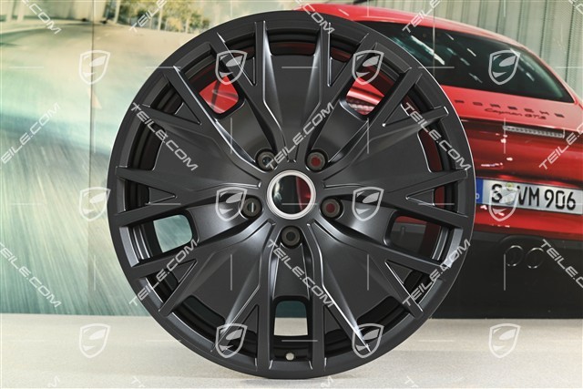20-inch wheel rim Taycan Turbo S Aero Design, anthracite grey