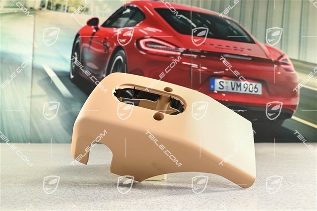 Obudowa dolna kolumny kierowniczej regulowanej elektrycznie, beżowa / Luxorbeige