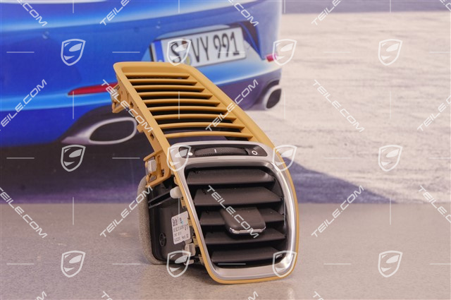 Dashboard side vent / grille, Luxor beige, L=R Dashboard side vent / grille, Luxor beige, L=R