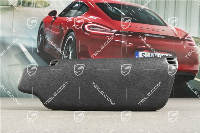 Sonnenblende, Targa, Kunstleder, schwarz, R