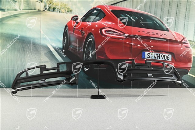GTS / Sport Design package, Stoßstange, hinten, Untere Abdeckung