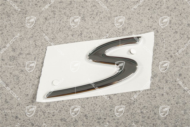 Logo "S", Anniversary edition 50 years Spyder