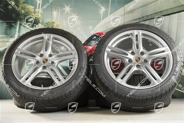 20-inch winter wheels set "Panamera Turbo", rims 9,5 J x 20 ET71 + 10,5 J x 20 ET71 + Michelin Pilot Alpin 4 winter tires 275/40 R20 + 315/35 R20