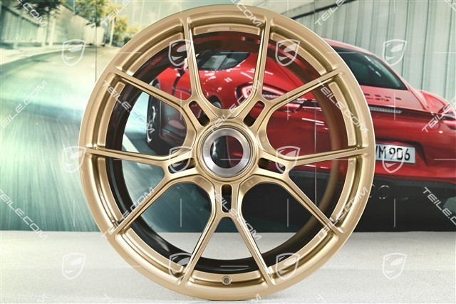 20-inch GT3 rim, 9.5J x 20 ET46, California Gold