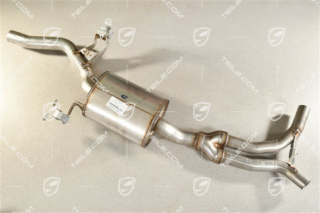 2,0L, Exhaust sytem silencer pipe