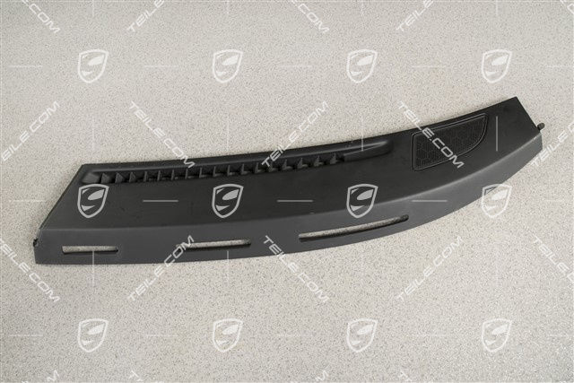 Dashboard defroster trim / cover, Black, L