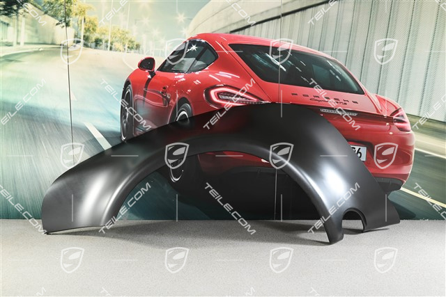 Wheel arch upper part / Wheel housing, Turbo look, R