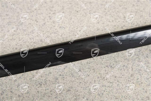 Trim strip for tailgate, Black